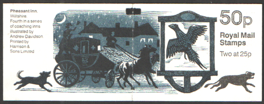(image for) FB71 / DB14(34) + BMB Pheasant Inn 50p Folded Booklet
